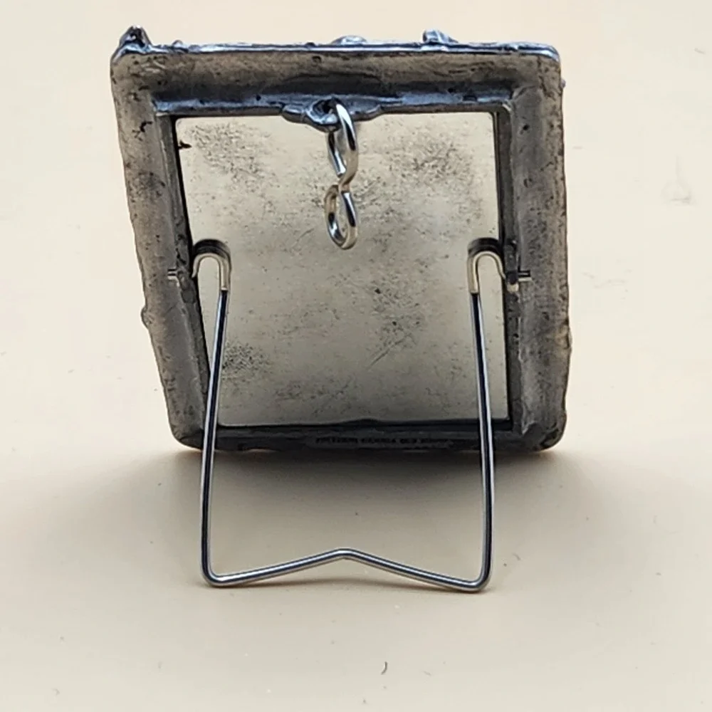 Arthur Court 1990 Vintage Mini Photo Picture Frame Goose Outdoor Geese Pewter